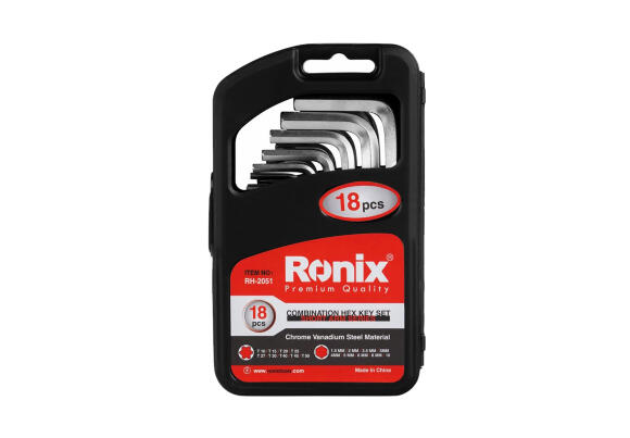 Набор Hex и Torx ключей Ronix RH-2051