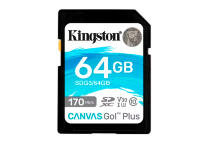 Карта памяти Kingston Canvas Go Plus 64 ГБ
