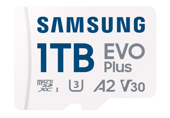 Карта памяти Samsung EVO Plus 1 TB MicroSD с адаптером SD