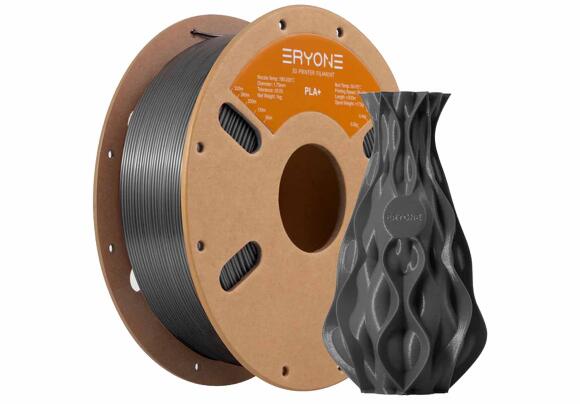Филамент для 3D принтера ERYONE 1.75mm PLA Plus Gray 