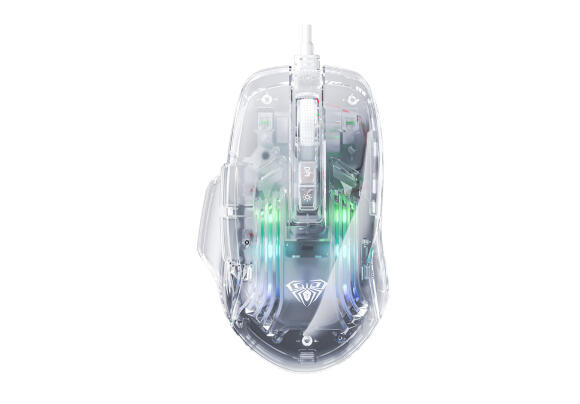 Мышь Aula S80 (Transparent White)