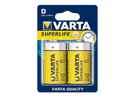 Батарея Varta Superlife Dх2 6342