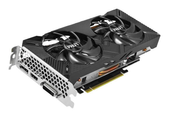 Видеокарта Palit GeForce GTX 1660 Ti Dual 6ГБ (NE6166T018J9-1160A) Видеокарта Palit GeForce GTX 1660 Ti Dual 6ГБ (NE6166T018J9-1160A)