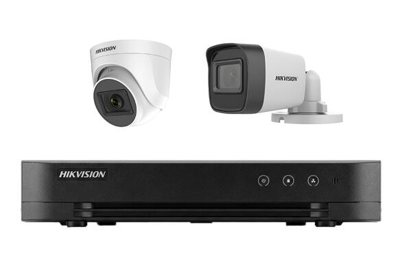Комплект цифрового видеонаблюдения Hikvision DS-J142I/7208HGHI-M1+4+4CAM Комплект цифрового видеонаблюдения Hikvision DS-J142I/7208HGHI-M1+4+4CAM