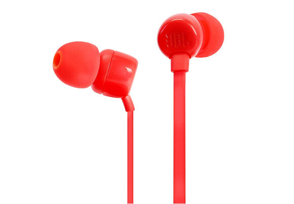 Наушники JBL Tune 110 синий, черный, красный, белый