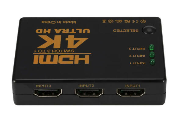 HDMI свитч 4K UltraHD (3 порта) HDMI свитч 4K UltraHD (3 порта)