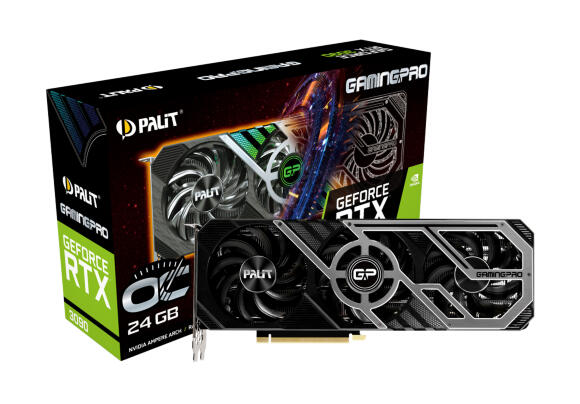 Видеокарта Palit GeForce RTX 3090 Gaming Pro 24 Гб NED3090019SB-132BA Видеокарта Palit GeForce RTX 3090 Gaming Pro 24 Гб NED3090019SB-132BA
