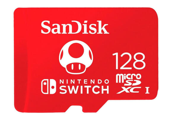 Карта памяти Sandisk Nintendo Switch microSDXC 128GB Карта памяти Sandisk Nintendo Switch microSDXC 128GB
