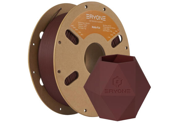 Филамент для 3D принтера ERYONE 1.75mm Matte PLA Ruby Red