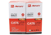 Кабель Mercury UTP Cat6 23 AWG (0.57 мм) 99.9% Copper 305 метров