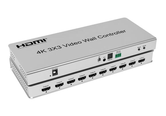 Контроллер видеостены 3x3 4K 30HZ 9 ТВ