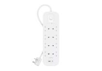 Удлинитель Belkin 8 x Port 1-USB 1-USB-C 2М Удлинитель Belkin 8 x Port 1-USB 1-USB-C 2М