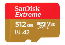 Карта памяти Sandisk Extreme microSDXC 512GB