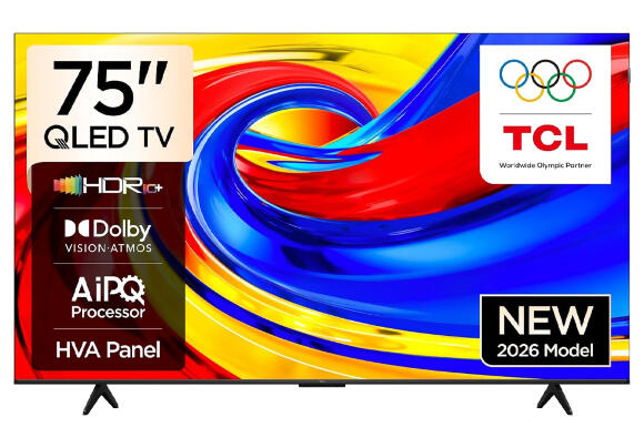 Телевизор TCL 75P7L 75" 120 Гц 4K UHD QLED Google TV Телевизор TCL 75P7L 75" 120 Гц 4K UHD QLED Google TV