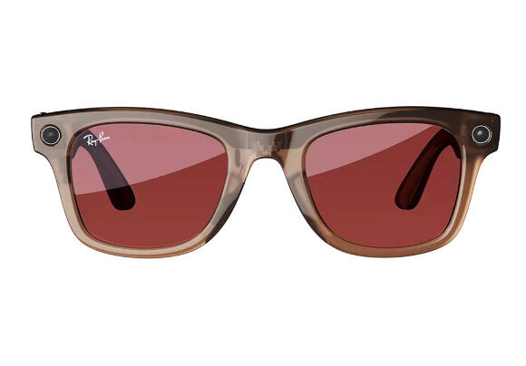 Солнцезащитные AI очки Ray-Ban Meta Wayfarer (Warm Stone)
