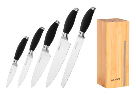 Набор кухонных ножей Ardesto AR2106SB Набор кухонных ножей Ardesto AR2106SB