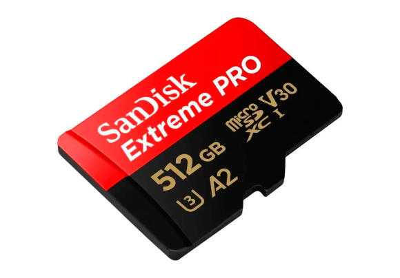 Карта памяти Sandisk Extreme Pro microSDXC 512GB с адаптером SD