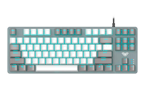 Клавиатура Aula F3287 (Gray+White)