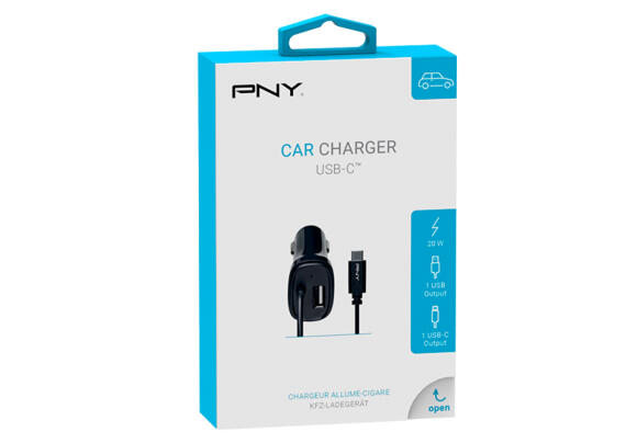 Автомобильное ЗУ PNY 20W P-DC-LN-K01-04-RB Автомобильное ЗУ PNY 20W P-DC-LN-K01-04-RB