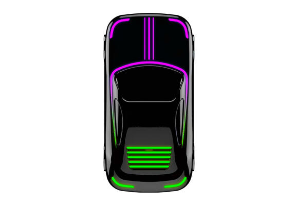 Автомобильный Bluetooth-адаптер CarPlay MINI X1-RGB Автомобильный Bluetooth-адаптер CarPlay MINI X1-RGB