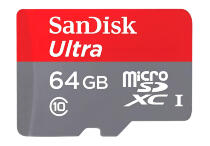 Карта памяти Sandisk Ultra microSDXC 64GB