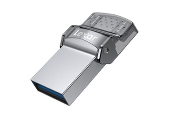 Накопитель USB Lexar 128GB D35C 3.0/Type C LJDD35C128G-BNBNG