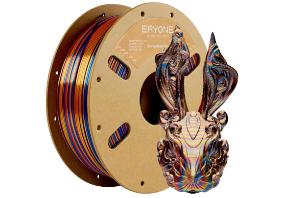 Филамент для 3D принтера ERYONE 1.75mm Silk Rainbow PLA (Shadow)