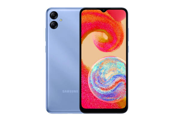 Смартфон Samsung Galaxy A04E 3/32 ГБ черный, голубой