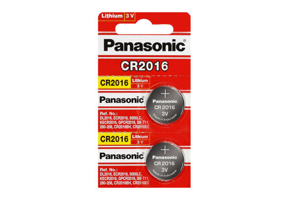 Батарея Panasonic Lithium Coin 2xCR2016 665