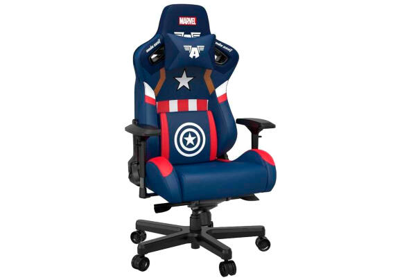 Кресло Anda Seat Marvel Series Captain America AD12XL-09-SWR-PV Кресло Anda Seat Marvel Series Captain America AD12XL-09-SWR-PV