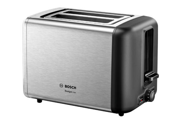 Тостер Bosch DesignLine TAT3P420 (Black-Silver)