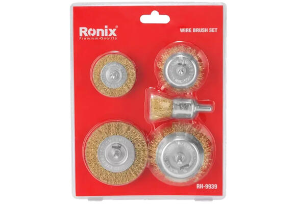 Набор проволочных щеток Ronix RH-9939 (5 штук)