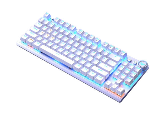 Клавиатура Aula F3001 белая