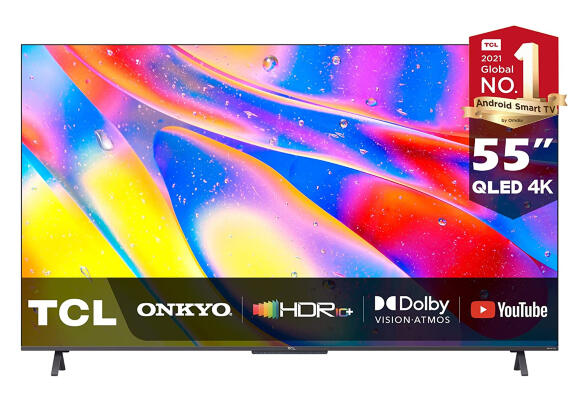 Телевизор TCL 55C725 QLED UHD Android 55" Телевизор TCL 55C725 QLED UHD Android 55"