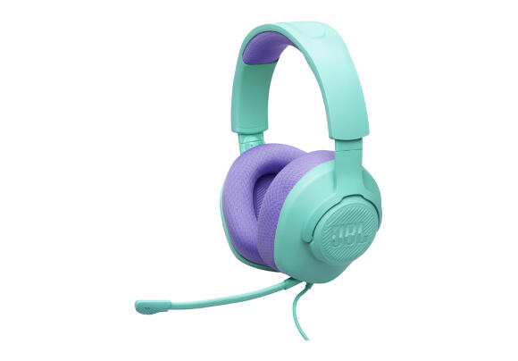 Наушники JBL Quantum 100M2 (Cyan) JBLQTUM100M2CYN