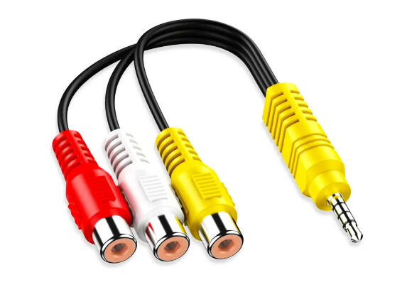 Кабель AV (female) на mini Jack 3.5мм