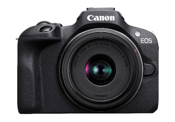 Цифровая беззеркальная камера Canon EOS R100 с объективом RF-S18-45mm F4.5-6.3 IS STM KIT