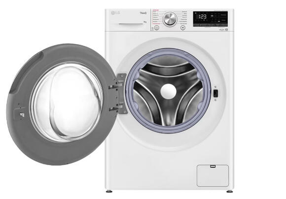 Стиральная машина LG F2V9FW9W.ABWPCOM 9 кг (White) 