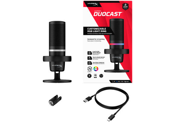 Микрофон HyperX DuoCast 4P5E2AA