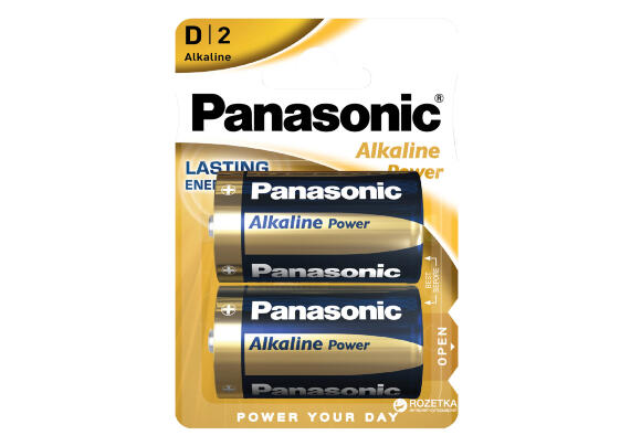 Батарея Panasonic Alkaline Power Dх2 9211