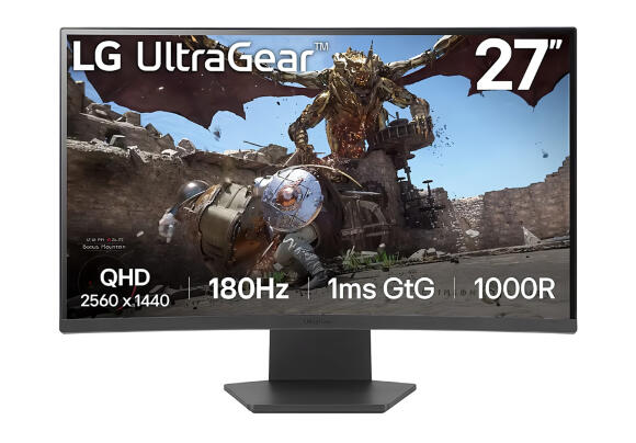 Монитор LG UltraGear 27GS60QC-B 27"