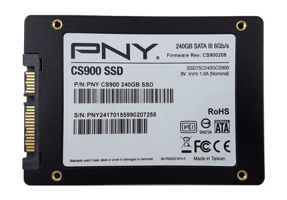 Накопитель SSD PNY CS900 240 ГБ SSD7CS900-240-RB Накопитель SSD PNY CS900 240 ГБ SSD7CS900-240-RB