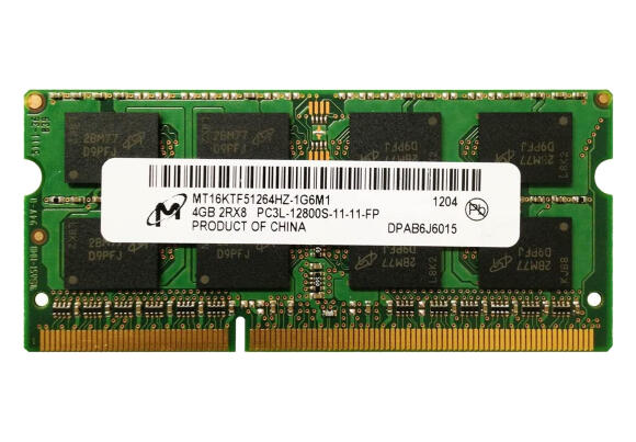 ОП для ноутбука Micron 4ГБ DDR3L-1600МГц 4GB