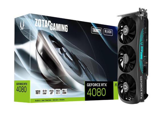 Видеокарта ZOTAC Gaming GeForce RTX 4080 Trinity 16 Гб ZT-D40810P-10P Видеокарта ZOTAC Gaming GeForce RTX 4080 Trinity 16 Гб ZT-D40810P-10P