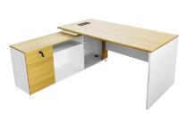 Офисный стол NOEL T2-DG1616 Светлый