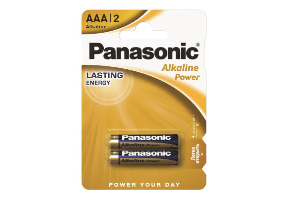 Батарея Panasonic Alkaline Power АААх2 2907