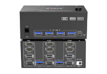 KVM переключатель KCEVE 2x4 (8K UltraHD) KVM204DH