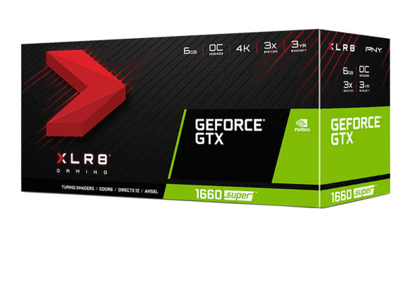 Видеокарта PNY GeForce GTX1660 Super 6 Гб GTX1660Super Видеокарта PNY GeForce GTX1660 Super 6 Гб GTX1660Super