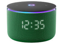 Умная колонка Яндекс Cтанция MINI 3PRO GREEN c часами