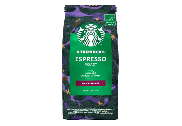 Кофе в зернах Starbucks Dark Espresso Roast 200 г STARBUCKS ESPRESSO DARK ROAST